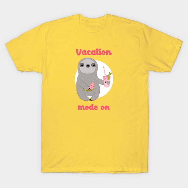 vacation mode on T-Shirt by FullMoon